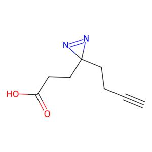 3-(3-(丁基-3-炔-1-基)-3H-双吖丙啶-3-基]丙酸,3-(3-(But-3-yn-1-yl)-3H-diazirin-3-yl)propanoic acid