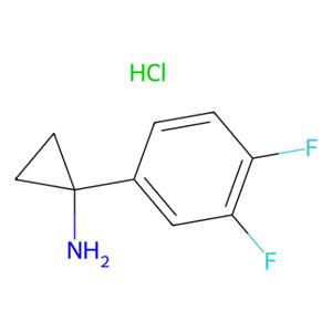 aladdin 阿拉丁 D302531 1-(3,4-二氟苯基)环丙烷-1-胺盐酸盐 1186663-16-0 97%