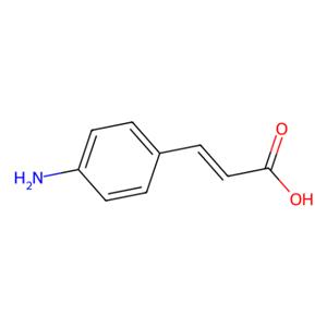 aladdin 阿拉丁 A151768 4-胺桂皮酸 2393-18-2 >97.0%（tatal of isomers)