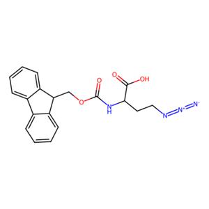 4-叠氮基-N-[(9H-芴-9-基甲氧基)羰基]-L-高丙氨酸,4-Azido-N-[(9H-fluoren-9-ylmethoxy)carbonyl]-L-homoalanine