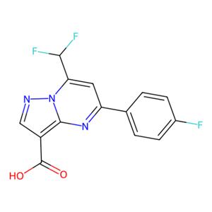 aladdin 阿拉丁 D336351 7-（二氟甲基）-5-（4-氟苯基）吡唑并-[1,5-a]嘧啶-3-羧酸 712319-09-0 95%