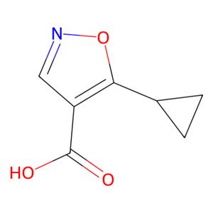 aladdin 阿拉丁 C467072 5-环丙基异恶唑-4-羧酸 124845-04-1 97%