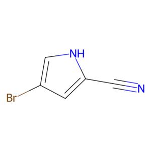 4-溴-1H-吡咯-2-甲腈,4-Bromo-1H-pyrrole-2-carbonitrile