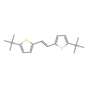 aladdin 阿拉丁 T405242 反-1,2-二[5-(三甲基锡基)噻吩-2-基]乙烯 477789-30-3 98%