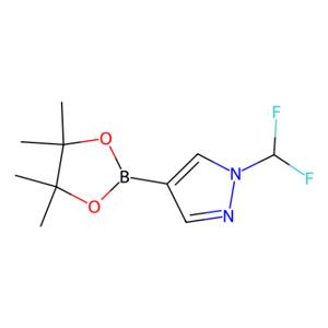 1-(二氟甲基)-4-硼酸頻哪醇酯基-1H-吡唑,1-(Difluoromethyl)-4-(4,4,5,5-tetramethyl-1,3,2-dioxaborolan-2-yl)-1H-pyrazole