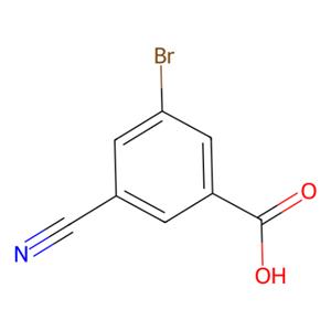 aladdin 阿拉丁 B170431 3-溴-5-氰基苯甲酸 453566-14-8 95%