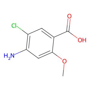 aladdin 阿拉丁 A151461 4-氨基-5-氯邻茴香酸 7206-70-4 >98.0%(HPLC)