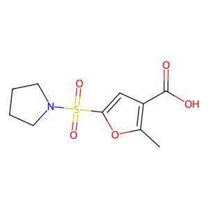 2-甲基-5-(1-吡咯烷基磺酰基)-3-糠酸,2-Methyl-5-(pyrrolidinosulphonyl)furan-3-carboxylic acid