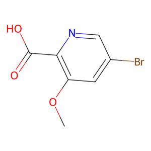 5-溴-3-甲氧基吡啶甲酸,5-Bromo-3-methoxypicolinic acid