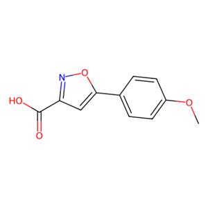 5-(4-甲氧苯基)异噁唑-3-羧酸,5-(4-Methoxyphenyl)isoxazole-3-carboxylic acid