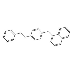 aladdin 阿拉丁 P160390 1-[4-(2-苯乙基)苄基]萘 127833-53-8 98%