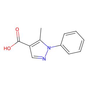 aladdin 阿拉丁 M158333 5-甲基-1-苯基吡唑-4-甲酸 91138-00-0 98%
