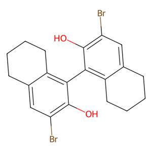 aladdin 阿拉丁 R139147 (R)-(+)-3,3'-二溴-5,5',6,6',7,7',8,8'-八氢-1,1'-二-2-萘酚 65355-08-0 ≥97%
