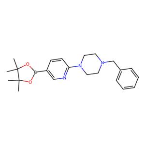 6-（4-苄基-1-哌嗪基）吡啶-3-硼酸频哪醇酯,6-(4-Benzyl-1-piperazinyl)pyridine-3-boronic acid pinacol ester