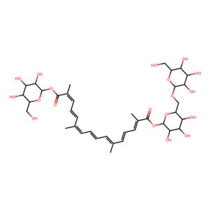 西红花苷Ⅱ,Crocin II