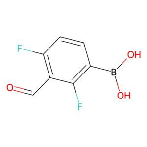 2,4-二氟-3-甲酰基苯基硼酸 (含有不定量的酸酐),2,4-Difluoro-3-formylphenylboronic acid (contains varying amounts of Anhydride)