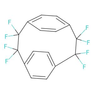 aladdin 阿拉丁 O487036 1,1,2,2,9,9,10,10-八氟[2.2]对环芳烷 3345-29-7 98%