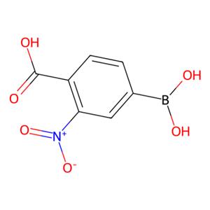 aladdin 阿拉丁 D186700 4-羧基-3-硝基苯硼酸 (含不同量的酸酐) 80500-28-3 95%