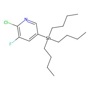 aladdin 阿拉丁 C184369 2-氯-3-氟-5-(三丁基锡烷基)吡啶 405556-97-0 90%