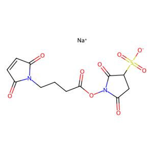 aladdin 阿拉丁 S168124 磺基-N-琥珀酰亚胺基4-马来酰亚胺基丁酸钠盐 185332-92-7 ~90%