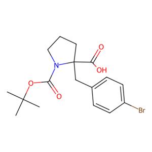 aladdin 阿拉丁 B464189 Boc-α-(4-溴苄基)-DL-Pro-OH 336817-91-5 98%