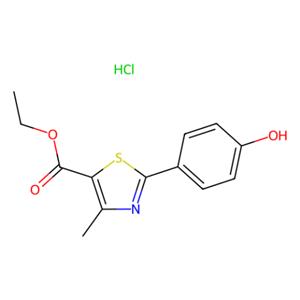 aladdin 阿拉丁 E156192 2-(4-羟苯基)-4-甲基噻唑-5-甲酸乙酯盐酸盐 399017-10-8 98%