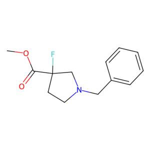 1-苄基-3-氟吡咯烷-3-羧酸甲酯,methyl 1-benzyl-3-fluoropyrrolidine-3-carboxylate