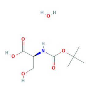 N-叔丁氧基羰基-L-丝氨酸 水合物,N-Boc-L-serine Hydrate