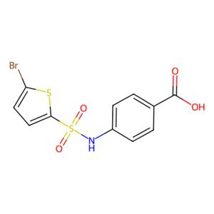 aladdin 阿拉丁 B330835 4-（5-溴-噻吩-2-磺酰氨基）-苯甲酸 327081-37-8 97%