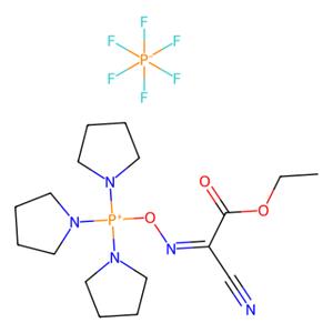 aladdin 阿拉丁 P196188 氰基(羟基亚氨基)醋酸乙酯基-O2]三-1-吡咯烷基六氟磷酸盐 153433-21-7 98%