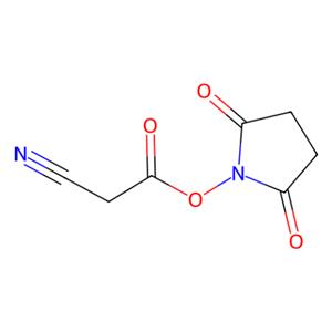 aladdin 阿拉丁 C185258 N-(氰基乙酰氧基)琥珀酰亚胺 56657-76-2 97%