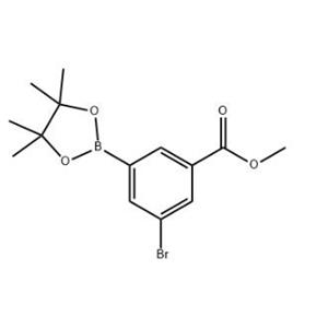 3-溴-5-(4,4,5,5-四甲基-1,3,2-二氧硼杂环戊烷-2-基)苯甲酸甲酯,Methyl 3-bromo-5-(4,4,5,5-tetramethyl-1,3,2-dioxaborolan-2-yl)benzoate
