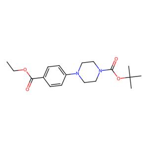 aladdin 阿拉丁 T303146 4-(4-(乙氧基羰基)苯基)哌嗪-1-羧酸叔丁酯 234082-33-8 95%