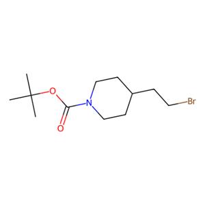 aladdin 阿拉丁 T587616 4-(2-溴乙基)哌啶-1-羧酸叔丁酯 169457-73-2 97%