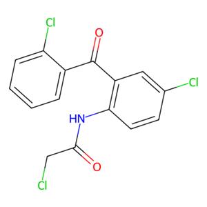 aladdin 阿拉丁 C587247 2-氯-N-(4-氯-2-(2-氯苯甲酰基)苯基)乙酰胺 14405-03-9 95%