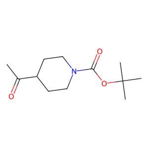 aladdin 阿拉丁 I168460 4-乙酰基哌啶-1-甲酸叔丁酯 206989-61-9 95%