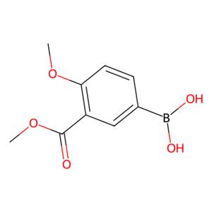 4-甲氧基-3-(甲氧基羰基)苯基硼酸,4-methoxy-3-(methoxycarbonyl)phenylboronic acid