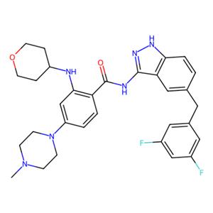 RXDX-101,泛-TrkA/B/C，ROS1 和 ALK 抑制剂,Entrectinib