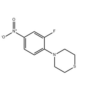 aladdin 阿拉丁 F578851 4-(2-氟-4-硝基苯基)硫代吗啉 168828-70-4 97%