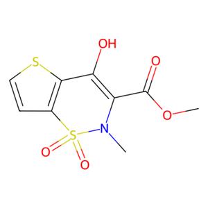 aladdin 阿拉丁 M333788 甲基-2-甲基-4-羟基-2H-噻吩并[2,3-E]-1,2-噻嗪-3-羧酸酯-1,1-二氧化物 59804-25-0
