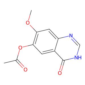 aladdin 阿拉丁 A151334 6-乙酸基-7-甲氧基-3H-喹唑啉-4-酮 179688-53-0 >98.0%(HPLC)(T)