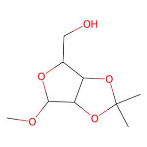 aladdin 阿拉丁 R303676 甲基-2,3-O-异亚丙基-beta-D-呋喃核糖苷 4099-85-8 95%