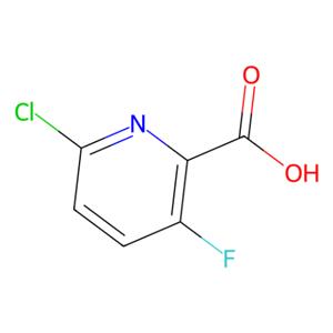 2-氯-5-氟吡啶-6-羧酸,6-Chloro-3-fluoropicolinic acid