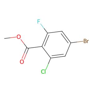 4-溴-2-氯-6-氟苯甲酸甲酯,Methyl 4-bromo-2-chloro-6-fluorobenzoate