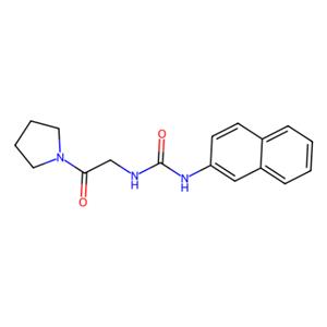 aladdin 阿拉丁 X412226 N-2-萘基-N'-[2-氧代-2-(1-吡咯烷基)乙基]脲 1624117-53-8 98%