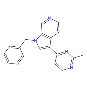 aladdin 阿拉丁 A287637 3-(2-甲基-4-嘧啶基)-1-(苯基甲基)-1H-吡咯并[2,3-c]吡啶(AZ Dyrk1B 33) 1679330-37-0 ≥98%(HPLC)