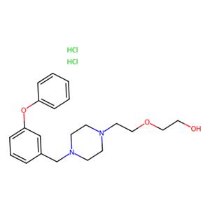 2-[2-[4-[(3-苯氧基苯基)甲基]-1-哌嗪基]乙氧基]乙醇(ZK 756326),ZK 756326