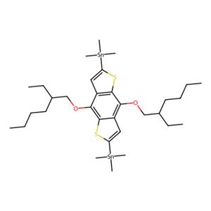 aladdin 阿拉丁 B166165 4,8-双[(2-乙基己基)氧基]-2,6-双(三甲基锡)苯并[1,2-b:4,5-b']二噻吩 1160823-78-8 97%