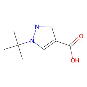 aladdin 阿拉丁 T196037 1-叔丁基吡唑-4-甲酸 950858-65-8 98%