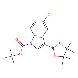 aladdin 阿拉丁 T586657 1-Boc-5-氯吲哚-3-硼酸频那醇酯 1218790-30-7 95%